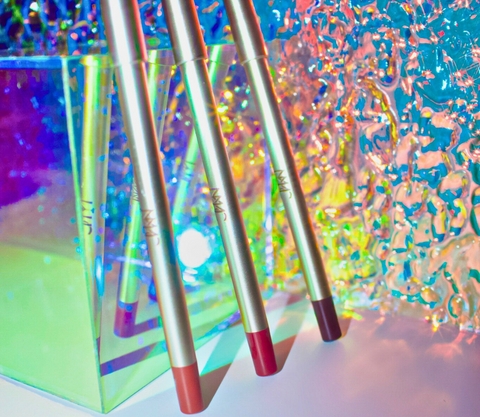 lip contouring pencils to line your lips before applying our lip glosses and liquid lipsticks to insure a longer lasting lip application