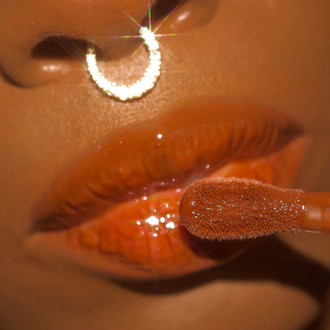 glistening sheer chocolate brown universal neutral brick red fiery shimmering bronze orange smooth sheer peach nude