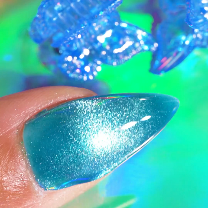 Mocha Made Cosmetics gel polishes cat eye gel polish summer nail color jelly polish neon jelly polish gelx nails