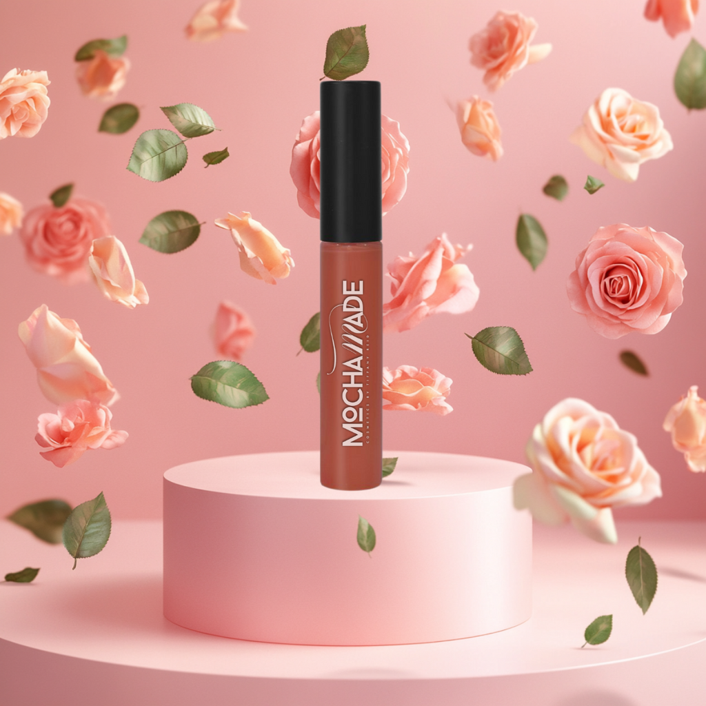 mocha chocolate brown lip gloss chocolate and  juicy lips for all skin types