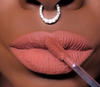 Mocha Babe is a mocha nude matte liquid lipstick Transfer proof smudge proof light to wear smooth long wear and velvety soft Vegan and cruelty free