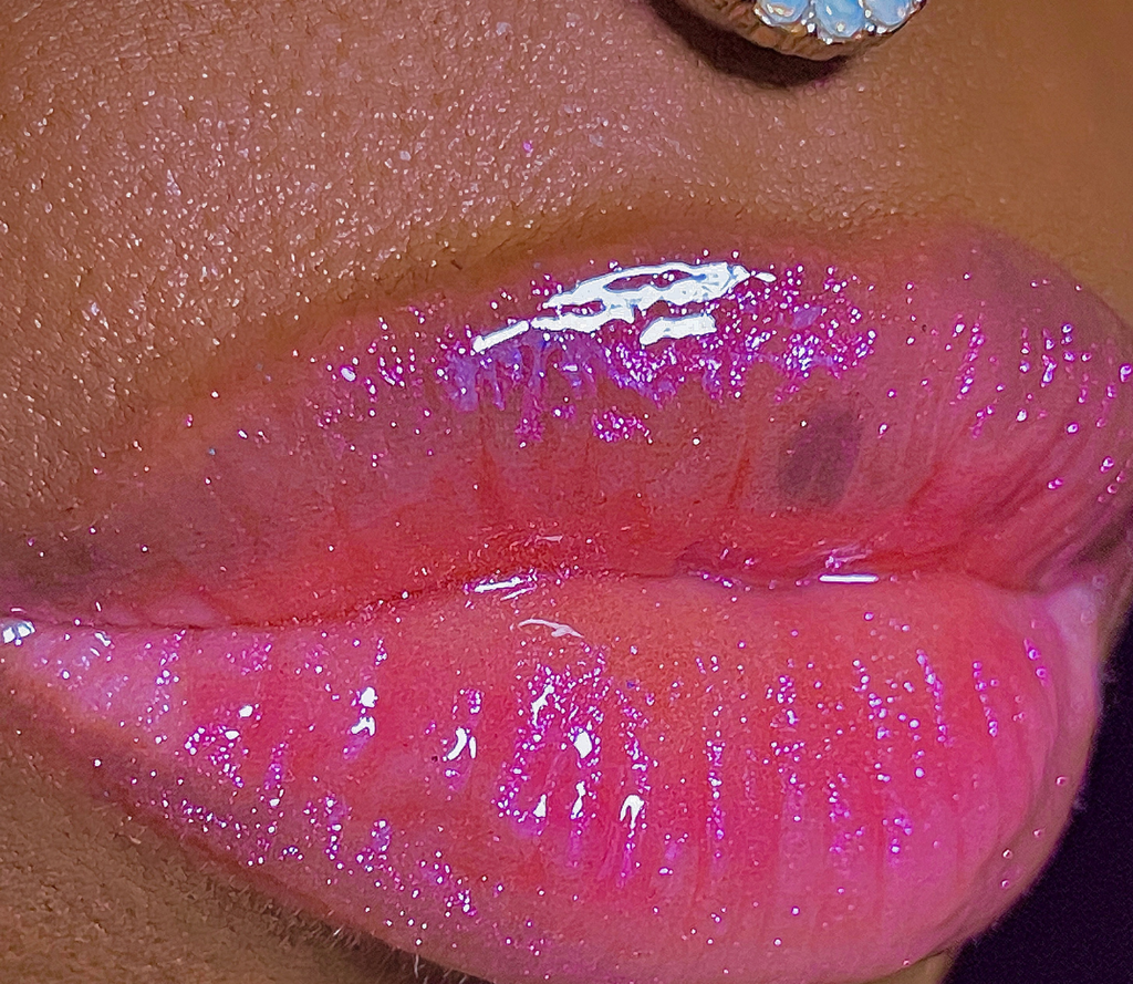 Libra Vibes is giving Ethereal Libra realness for all the Libras this season If you love pink and golden orange tones this gloss is for you This sheer Pink  Golden Orange Chameleon Color Shifting lipgloss is gorgeous by itself or on top of whatever color you choose for an extra color shifting POP