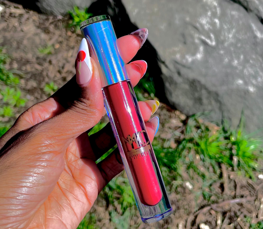 Rosewood is a deep burgundy red matte liquid lipstick Transfer proof smudge proof quick drying light to wear smooth long wear and velvety soft Vegan and cruelty free
