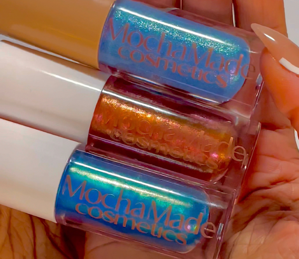 Our Galactic Color Shifting Collection of vibrant glassy shimmering color shifting chameleon lipglosses are super high shine and non sticky All glosses are moisturizing and easily buildable from sheer shimmering glistening to medium coverage by itself The Galactic Color Shift Collection is also designed as a lip topper to take your darker lip colors up a notch Shop the Galactic Color Shifting Collection for a sheer shimmery glossy lip or eye look